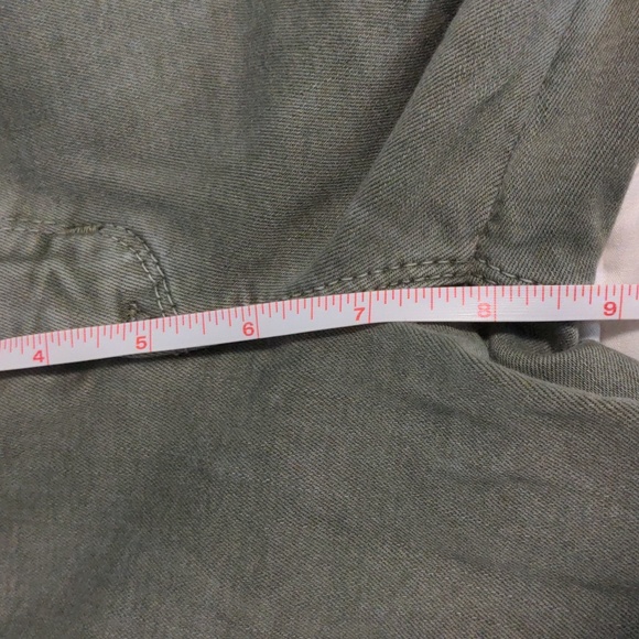 Olive Green Bullhead Skinny Jeans with ankle zipper.  Size 3 ankle - Picture 9 of 16